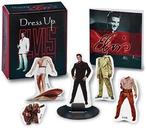 The King Elvis Presley, Front Cover, Book, 2005, Dress Up Elvis