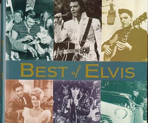 The King Elvis Presley, Front Cover, Book, 1996, The Best Of Elvis