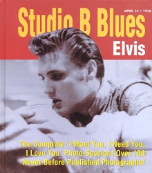 The King Elvis Presley, Front Cover, Book, 1998, Studio B Blues