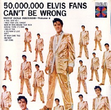 The King Elvis Presley, CD, pcd1-5197, 1985, 50,000,000 Elvis Fans Can't Be Wrong; Elvis' Gold Records, Vol.2