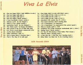 The King Elvis Presley, CD, DCR, DCR005, Viva La Elvis
