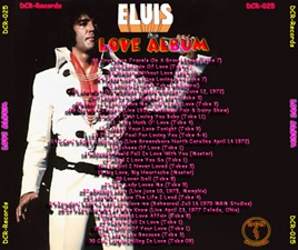 The King Elvis Presley, CD, DCR, DCR025, Love Album