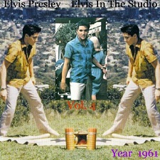 The King Elvis Presley, camden, cd, Front Cover, Elvis In The Studio, 1961, Volume 4, 2002