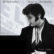 The King Elvis Presley, camden, cd, Front Cover, Elvis In The Studio, 1969, Volume 11, 2002