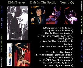 The King Elvis Presley, CD CDR Other, 2004, Elvis In The Studio, 1969, Volume 12