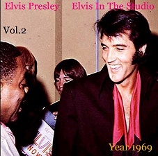 The King Elvis Presley, camden, cd, Front Cover, Elvis In The Studio, 1969, Volume 2, 2002