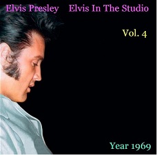 The King Elvis Presley, camden, cd, Front Cover, Elvis In The Studio, 1969, Volume 4, 2002