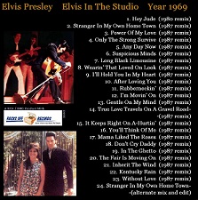 The King Elvis Presley, CD CDR Other, 2002, Elvis In The Studio, 1969, Volume 6