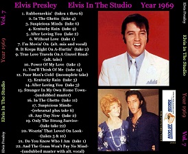 The King Elvis Presley, CD CDR Other, 2002, Elvis In The Studio, 1969, Volume 7