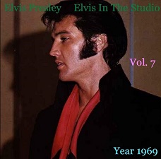 The King Elvis Presley, camden, cd, Front Cover, Elvis In The Studio, 1969, Volume 7, 2002