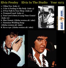 The King Elvis Presley, CD CDR Other, 2002, Elvis In The Studio, 1973, Volume 5