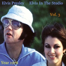 The King Elvis Presley, camden, cd, Front Cover, Elvis In The Studio, 1976, Volume 3, 2002