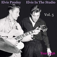 The King Elvis Presley, camden, cd, Front Cover, Elvis In The Studio, 1956, Volume 5, 2002