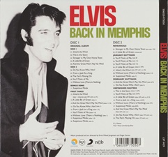 The King Elvis Presley, FTD, 506020-975050 December 10, 2012, Back In Memphis