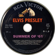 The King Elvis Presley, FTD, 506020-975058 April 30, 2013, Summer Of '61