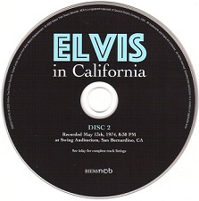 The King Elvis Presley, CD, 506020975142, 2019, Elvis In California