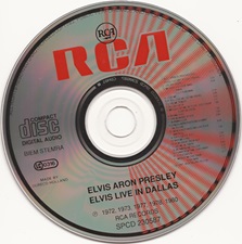 The King Elvis Presley, Import, 1987, Live In Dallas