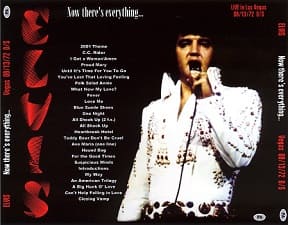 The King Elvis Presley, CDR PA, August 13, 1972, Las Vegas, Nevada