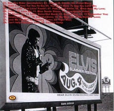 The King Elvis Presley, CDR PA, August 21, 1972, Las Vegas, Nevada
