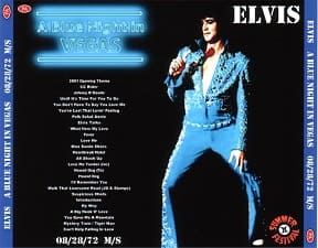 The King Elvis Presley, CDR PA, August 28, 1972, Las Vegas, Nevada