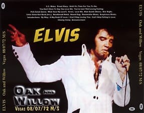 The King Elvis Presley, CDR PA, August 7, 1972, Las Vegas, Nevada