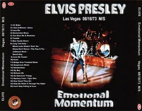 The King Elvis Presley, CDR PA, August 18, 1973, Las Vegas, Nevada