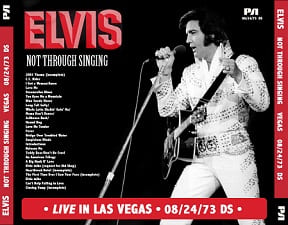 The King Elvis Presley, CDR PA, August 21, 1973, Las Vegas, Nevada