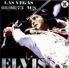 The King Elvis Presley, CDR PA, August 8, 1973, Las Vegas, Nevada