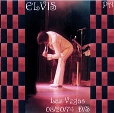 The King Elvis Presley, CDR PA, August 20, 1974, Las Vegas, Nevada, Milwaukee
