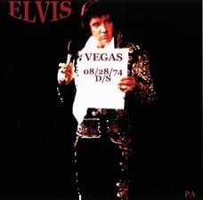 The King Elvis Presley, CDR PA, August 28, 1974, Las Vegas, Nevada, Vegas