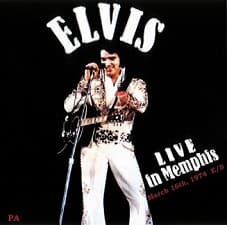 The King Elvis Presley, CDR PA, March 16, 1974, Memphis, Tennessee, Live In Memphis