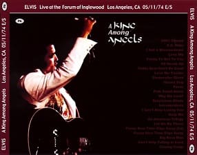 The King Elvis Presley, CDR PA, May 11, 1974, Los Angeles, California, A King Among Angels