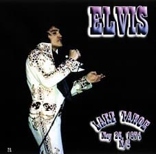 The King Elvis Presley, CDR PA, May 25, 1974, Lake Tahoe, Nevada, Lake Tahoe