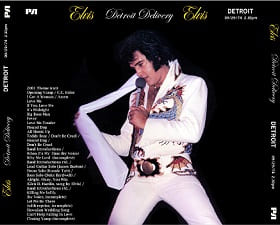 The King Elvis Presley, CDR PA, September 29, 1974, Detroit, Michigan, Detroit Delivery