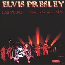 The King Elvis Presley, CDR PA, March 21, 1975, Las Vegas, Nevada, Las Vegas