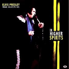 The King Elvis Presley, CDR PA, March 27, 1975, Las Vegas, Nevada, In Higher Spirits