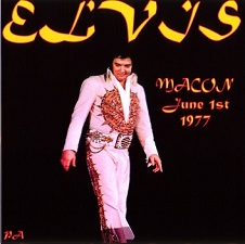 The King Elvis Presley, CDR pa, June 1, 1977, Macon, Georgia, Macon