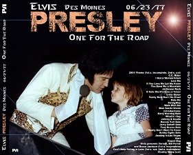 The King Elvis Presley, CDR pa, June 23, 1977, Des Moines, Iowa, One For The Road