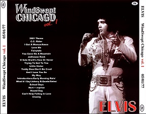The King Elvis Presley, CDR PA, May 1, 1977, Chicago, Illinois, Wind Swept Chicago Vol 1.