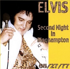 The King Elvis Presley, CDR PA, May 27, 1977, Binghamton, New York, Second Night In Binghampton