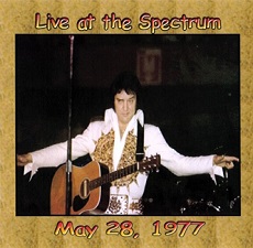 The King Elvis Presley, CDR PA, May 28, 1977, Philadelphia, Pennsylvania, Looking For The Light In Philadelphia