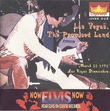 The King Elvis Presley, CD CDR Other, 1975, Las Vegas, The promised Land