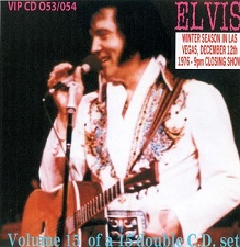 The King Elvis Presley, CD CDR Other, 1976, Winter Season In Las Vegas Volume 15