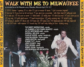 The King Elvis Presley, CD CDR Other, 1977, Walk With Me To Milwaukee