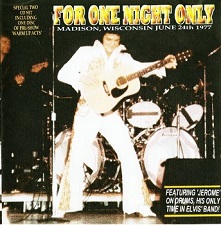 The King Elvis Presley, CD CDR Other, 1977, For One Night Only