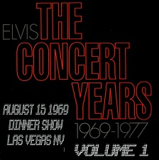 The King Elvis Presley, CDR, The Concert Years, Volume 1