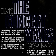 The King Elvis Presley, CDR, The Concert Years, Volume 14