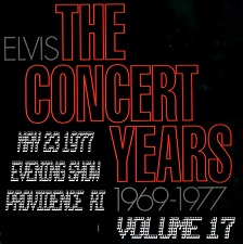 The King Elvis Presley, CDR, The Concert Years, Volume 17