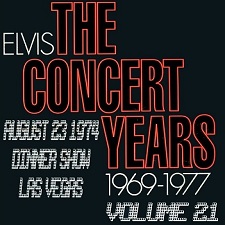The King Elvis Presley, CDR, The Concert Years, Volume 21
