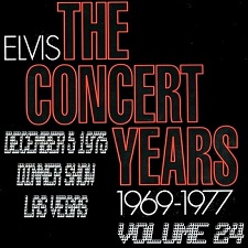 The King Elvis Presley, CDR, The Concert Years, Volume 24